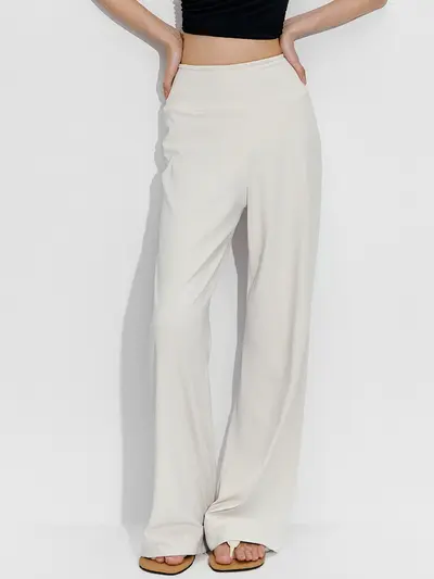 High-Waist-Sporthose mit geradem Bein, für Laufen und Fitness - 7