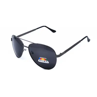 Polarized Men's Sunglasses, Driver Style Mirrored Lenses - 6