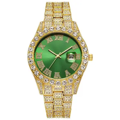 Quartz watch, steel band, roman numerals - 8