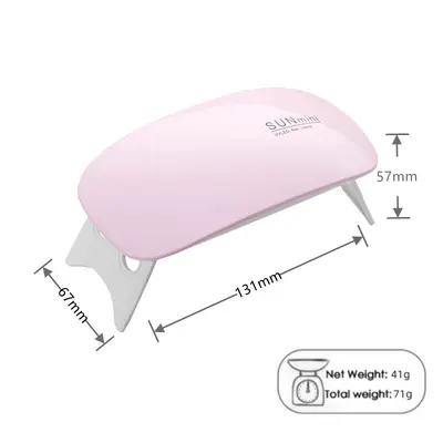 Sunmini Mini UV Nail Lamp, USB Interface, Foldable