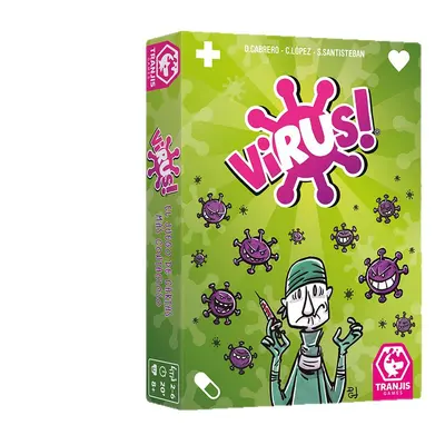 Cross-border Foreign Trade Spanish English Version Virus! Desktop Game Virus Infection Fun Party Game Card Game