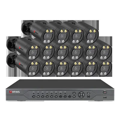 8MP POE Camera Kit, Indoor and Outdoor Monitoring