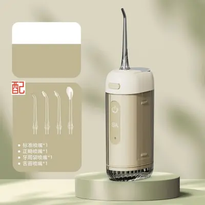 新洁牙器家用电动冲牙器可伸缩牙齿洗牙器充电水牙线冲洗器清洁器 - 12