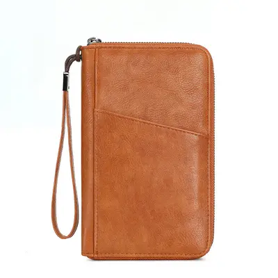 RFID passport wallet, large capacity - 6