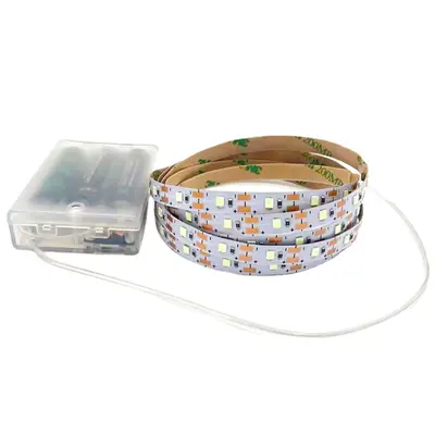 USB 5V LED Light Strip with 501 Push-Button Switch, Tri-Color Dimming - 10