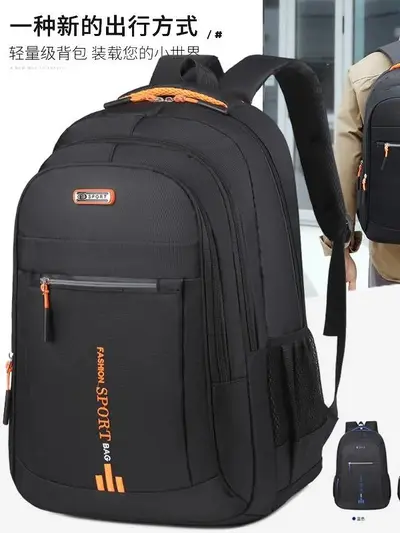 ASHION SPORT Doppelschulter-Rucksack Gewichtsentlastung Atmungsaktiv Verschleißfest Herren-Reisetasche Reiserucksack mit Etikett Großhandelquelle