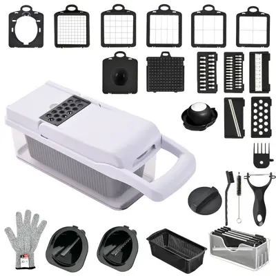 Multi-purpose vegetable chopper and slicer - 5