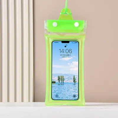 Waterproof phone bag, level 8 waterproof, air cushion, for diving and rafting - 12