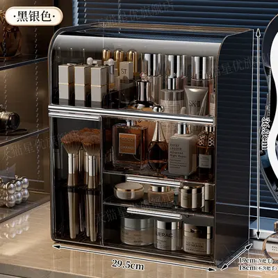 Kosmetik-Aufbewahrungsbox, Schminktisch-Organizer - 7