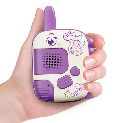 Kinder-Walkie-Talkie-Spielzeug, Dinosaurier- und Einhorn-Design
