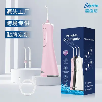跨境爆款便携式电动冲牙器家用大水箱口腔冲洗器水牙线洗牙器贴牌 - 9