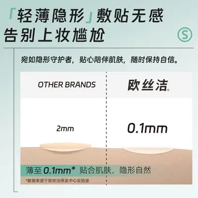 SAKITEYA欧丝洁痘痘贴隐形款日夜双效可上妆祛痘舒缓超薄吸附痘
