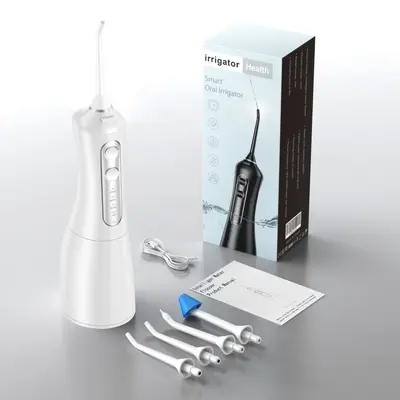 Electric Water Flosser Portable High-Frequency Pulse Dental Cleaner - 2