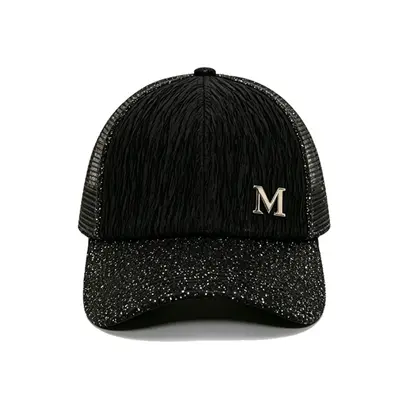 Cross-Border Outdoor Sports Baseball Cap mit Buchstaben-Pailletten, atmungsaktiv, modisches vielseitiges Sonnenschutzcap, Damencap mit Schirm - 5