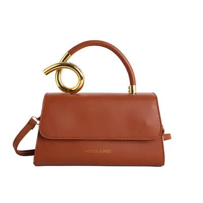 Women's Small Square Underarm Bag, Solid Color, Single Shoulder - 5