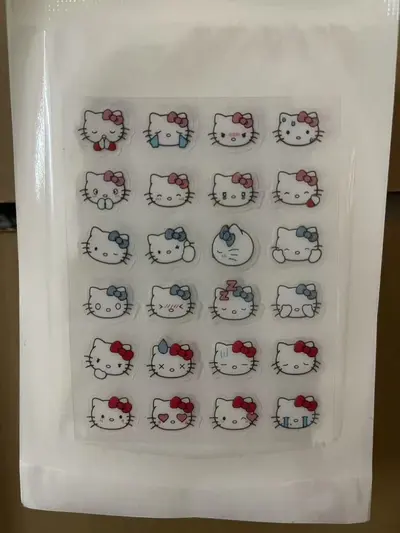Multi-Cartoon Colorful PE Acne Patch Stickers, Hydrocolloid, Foil Bag - 11