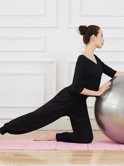 Kadın Modal Yoga Takımı, Hava Yogası ve Koşu İçin, Başlangıç Seviyesi