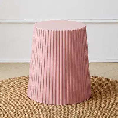 Scandinavian Round Small Coffee Table, Modern Minimalist Living Room Table - 8