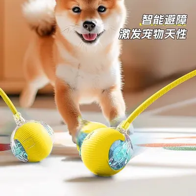 Smart Cat Teaser Rolling Ball Toy, Self-Play, Bite-Resistant - 5