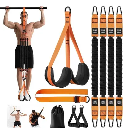Pull-Up Assist Band, Adjustable Resistance, Fitness Elastic Band - 11