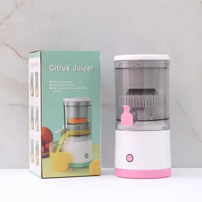 多功能榨汁机便携式家用炸果汁杯渣汁分离压榨器电动橙汁杯原汁机 - 8