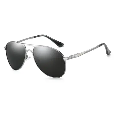 Men's Polarized Pilot Sunglasses, UV Protection, Driving and Fishing, Model 8722 - 6