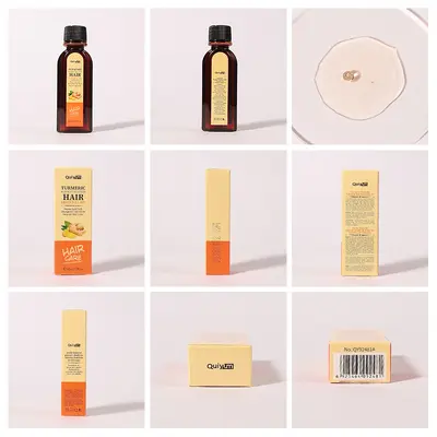 Turmeric Hair Care Oil 40ml, Smoothing, for Dry Hair - 3