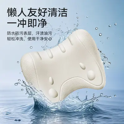 W-shaped cervical pillow, neck support, massage and traction