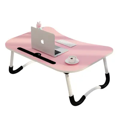 Curved Foldable Bed Laptop Desk for Bay Window