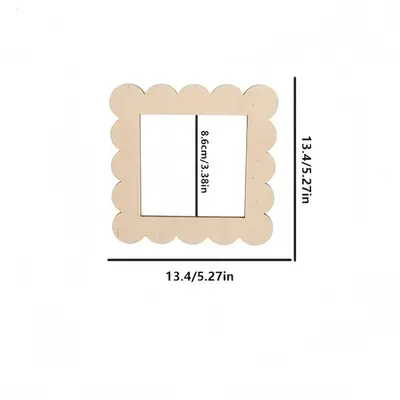 Grenzüberschreitender Bestseller Spitzenverzierte quadratische Schalterabdeckung Wanddekoration Soft-Ausstattungszubehör DIY handbemalte kreative Kunsthandwerk Großhandel