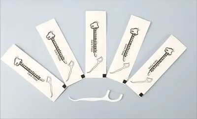 Özel diş ipi çubuğu, bağımsız ambalaj, logo baskılı - 7
