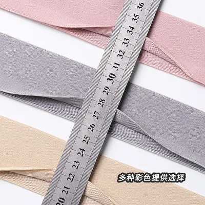 Nylon Open-End Y-Shaped Colorful Elastic Band, High-Elasticity Plush Waistband Cord - 3