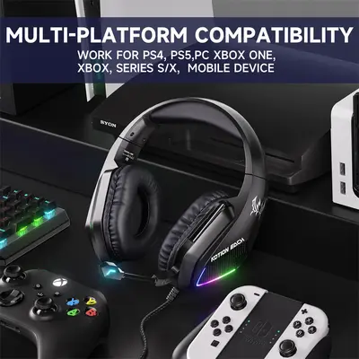 Yinzhuo G2000Pro oyun kulaklığı, ses konumlandırma Bluetooth kulaklık, e-spor oyunları için özel, gecikmesiz