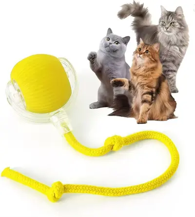 Cross-border Cat Toy Automatic Teaser Ball Smart Cat Self-entertaining Toy Pet Supplies Cat Toy Pet Toy - 13