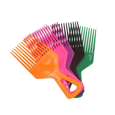 632 factory direct supply oil head comb professional styling collection hair fork comb large back head aircraft header placement comb export model - 9