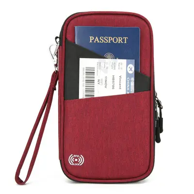 RFID-Reisepass-Schutzhülle, Reisedokumentenorganizer - 12