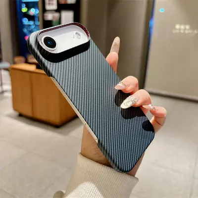 Магнитный чехол iPhone 17 из кевлара и углеволокна, совместимый с 16, 15 Pro Max - 7