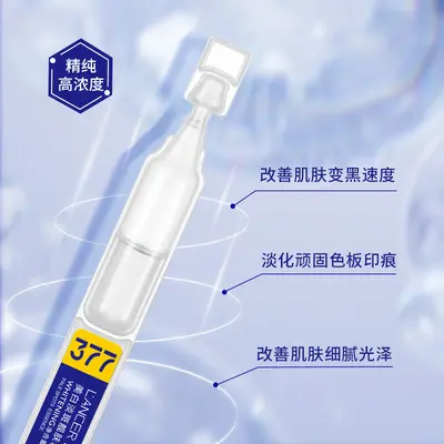 Niacinamide 377 beyazlatıcı serum, hyaluronik asit, leke giderici