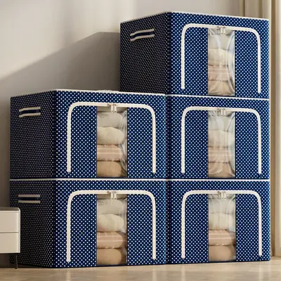 Oxford Fabric Storage Box Large Capacity Foldable
