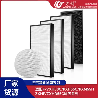 Panasonic Air Purifier Filter F-VXH50C/PXH55C/PXM55H, Compatible with ZXHP/ZXHD55C Filter