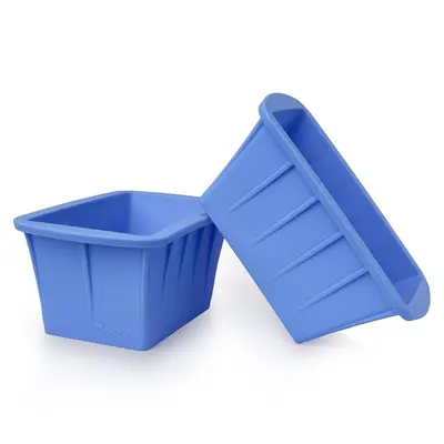 Verschließbare Grenzüberschreitende Neuware, wiederverwendbare extra große Silikon-Eiswürfelform, große Eiswürfel Silikon-Box