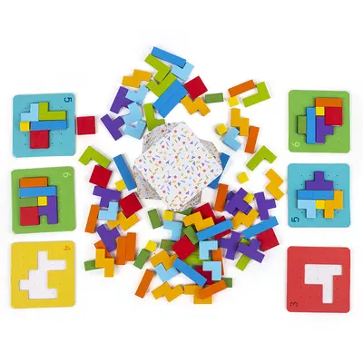 Logic Brain Teaser Puzzle Game for Children, Parent-Child Interaction - 3