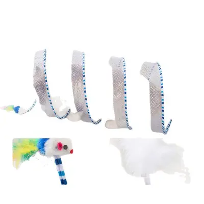 S-Shaped Foldable Cat Tunnel Toy for Self-Play - 5