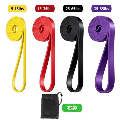 TPE Fitness Resistance Band Set, for Pull-Ups and Training - 7