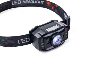 Multifunction Sensor Headlamp with Rechargeable Lithium Battery for Camping - 8