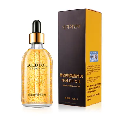 Meiko Legend 24k Altın Folyo Orijinal Çözüm Hyaluronik Asit Özü Niacinamide Orijinal Çözüm Nemlendirici Öz Altın Özü