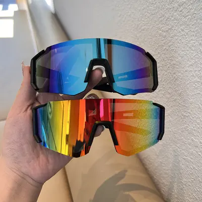 Quadratische Sonnenbrille für Herren mit großem Gesicht, winddicht