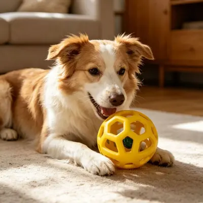 TPR Bite-Resistant Squeaky Chew Toy for Dogs and Cats