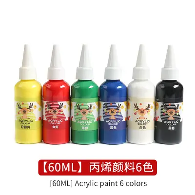 Acrylfarbe 24 Farben, Kinder-Malfarbenset - 7