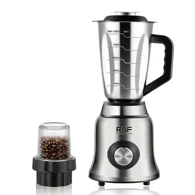 RAF EU Standard Cross-Border Household Juicer Multifunctional 2-in-1 Blender Juice Maker Grinding Food Processor